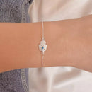 Pulseira Mão de Fátima Olho Grego