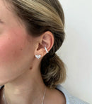 Conjunto Coração - Cravação Cristal