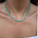 Colar Riviera Turmalina prata 925