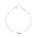 Pulseira de Pérolas Veneziana de Prata