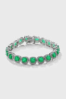 Pulseira Juliette Esmeralda Prata 925