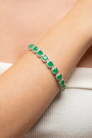 Pulseira Juliette Esmeralda Prata 925