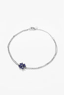 Pulseira Trevo Tanzanita