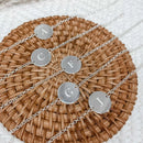 Pulseira Letra Inicial Prata - B