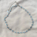 Colar Choker Olho Grego