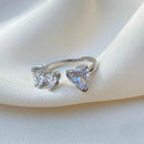 Anel Corações Poppy