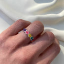 Anel Smile Rainbow