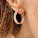 Brinco Argola Grace Micro Zircônia