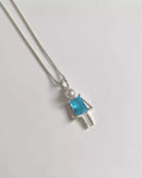 Colar Coleção Filhos Menino Azul