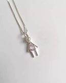 Colar Coleção Filhos Menina Rosa