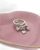 Anel Coração Cadeado